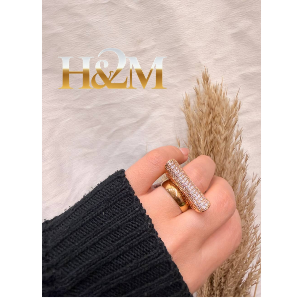 خاتم سواريه ذهبي بلايد ودبله